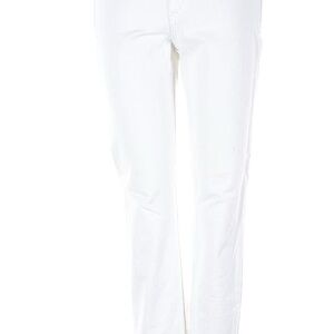 Rag & Bone White Straight Leg Skinny Jeans